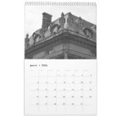 Paris-Architekturkalender: En francais. Kalender (Jan 2026)