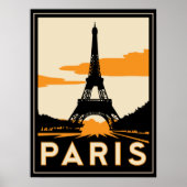 Paris Art Deko Retroposter (Vorne)