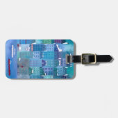 Paris Art Gepäckanhänger (Vorderseite horizontal)