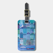 Paris Art Gepäckanhänger (Vorderseite vertikal)
