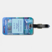 Paris Art Gepäckanhänger (Rückseite horizontal)