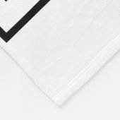 Paris Art Nouveau Art Deco Jugendstil Fleecedecke (Ecke)