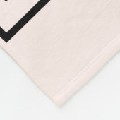 Paris Art Nouveau Art Deco Jugendstil Fleecedecke (Ecke)