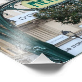 Paris Art Nouveau Metro - Paris Fotodruck (Ecke)