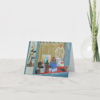 PARIS ART SHOP NOTECARD KARTE