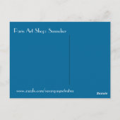 Paris Art Shop Postkarte (Rückseite)