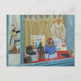 Paris Art Shop Postkarte