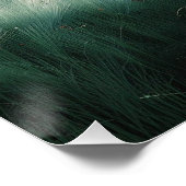 París: Arte de línea con Coordenadas. Poster (Ecke)