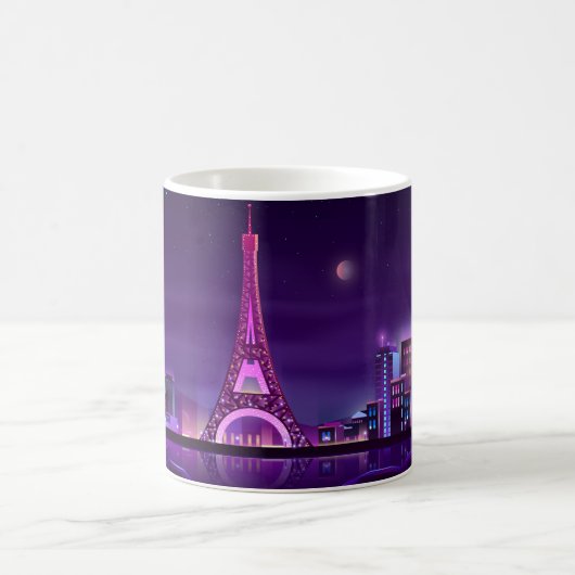 Paris at night kaffeetasse (Mittel)