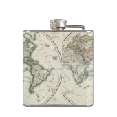 Paris-Atlas-Karte Flachmann (Rückseite)