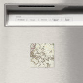 Paris Atlas Map Magnet (In Situ (Geschirrspüler))