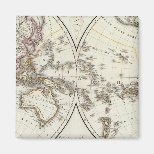 Paris Atlas Map Magnet (Vorne)