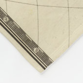 Paris-Atlaskarte Fleecedecke (Ecke)