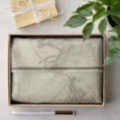 Paris-Atlaskarte Seidenpapier (Geschenk)