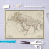 Paris-Atlaskarte Seidenpapier (Handwerk)