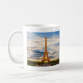 Paris Attraktionen Mehr Paris Bitte Golden Glitzer Kaffeetasse (Links)
