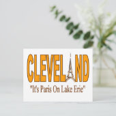 Paris auf der Eriesee-Postkarte Postkarte (Stehend Vorderseite)