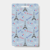 Paris Ausweis (Rückseite)