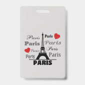 Paris Ausweis (Rückseite)