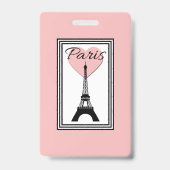 Paris Ausweis (Rückseite)