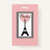 Paris Ausweis (Rückseite)