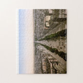 Paris Avenue Des Champs Elysses, Frankreich c1900 Puzzle (Vertikal)