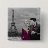 Paris B&W 2 Button (Vorderseite)