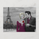 Paris B&W Postkarte<br><div class="desc">© 2013 CHRIS CONSANI PRODUCED UNDER LICENSE FROM ARTIST,  PUBLISHED AND DISTRIBUTED BY JADEI GRAPHICS,  ALL RIGHTS RESERVED / 2014 EPE ELVIS PRESLEY ARE REGISTERED TRADEMARKS WITH THE USPLEY to / 2014 ELVIS PRESLEY ENTERPRISES,  INC.</div>