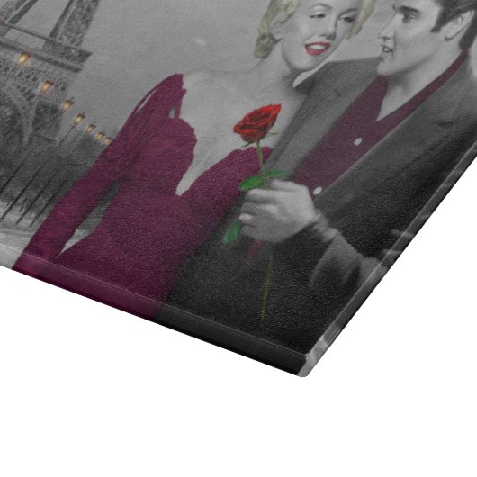 Paris B&W Schneidebrett (Ecke)