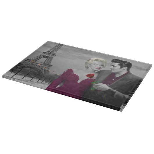 Paris B&W Schneidebrett (Ecke)
