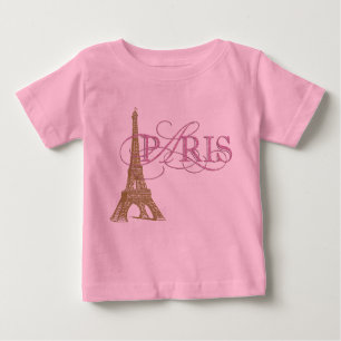 Paris Baby Girl Baby T-shirt