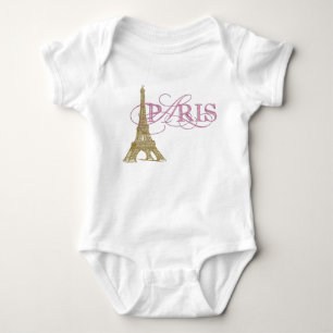 Paris Baby Girl Strampler