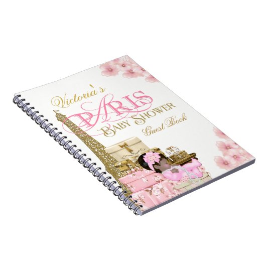 Paris Baby Showroom Guest Book Notizblock (Rechte Seite)