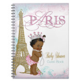 Paris Baby Showroom Guest Book Notizblock (Vorderseite)