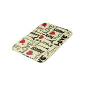 Paris Badematte (Schrägansicht)