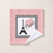 Paris Badhandtuch Set (Waschlappen)