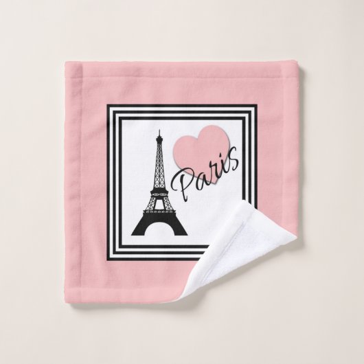 Paris Badhandtuch Set (Waschlappen)