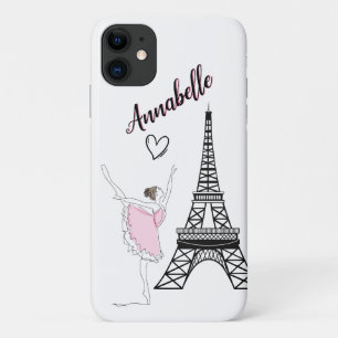Paris Ballerina und der Eiffelturm Case-Mate iPhone Hülle