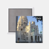 Paris - Basilika �-Coeur - Magnet (Vorderseite/Rückseite)
