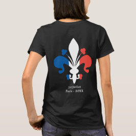 Paris Bastille Day Frankreich 14 Juillet Benutzerd T-Shirt
