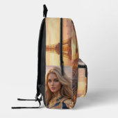 PARIS BEDRUCKTER RUCKSACK (Links)