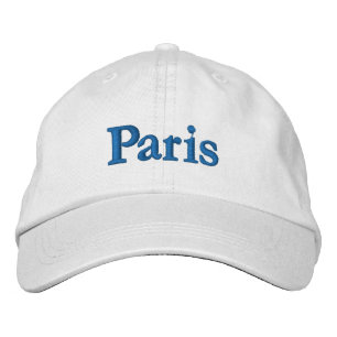 Paris bestickte Baseballkappe