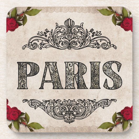Paris Beverage Coaster Getränkeuntersetzer (Vorderseite)