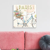 Paris Bike Leinwanddruck (Insitu (Wohnzimmer))
