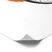 Paris Bike Ride Poster (Ecke)