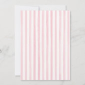 Paris Birthday Pariser Café Einladung (Rückseite)