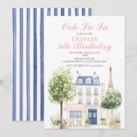 Paris Birthday Pariser Café - Wine Bar Party