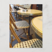 Paris Bistro Postkarte (Vorderseite)