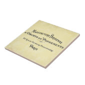 Paris Biz Card Fliese (Seite)