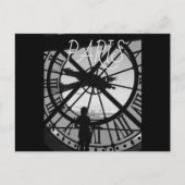 Paris Black and White Classic Postkarte (Vorderseite)